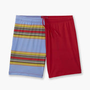 6" Pocket Lounge Short ~ Canoe Stripe