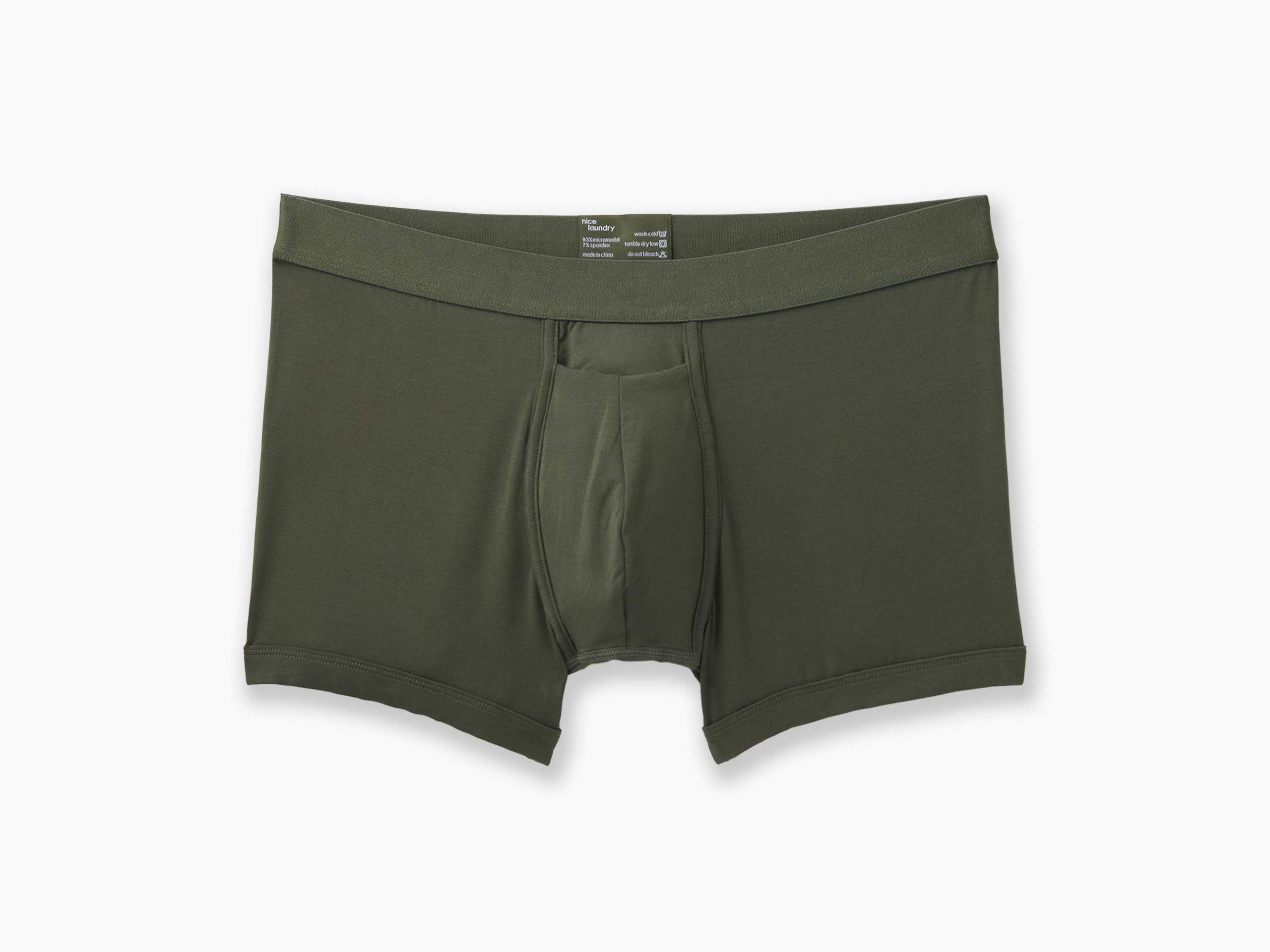 Boxer Brief ~ Olive Green – Nice Laundry