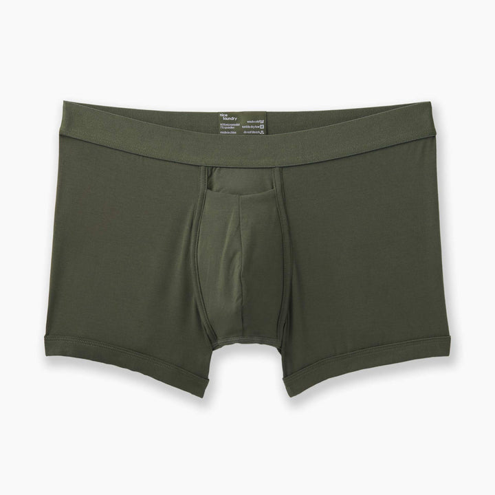 Boxer Brief ~ Olive Green – Nice Laundry