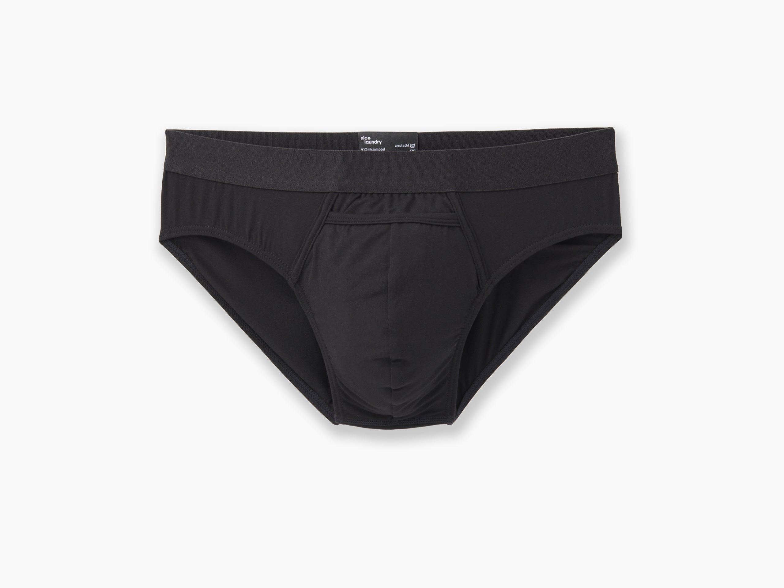 Brief ~ Black – Nice Laundry