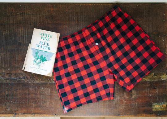 Image of product: Slim Fit Boxer ~ Red Buffalo Check - type Pack