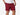 Image of product: 6" Pocket Lounge Short ~ Burgundy - type Pack