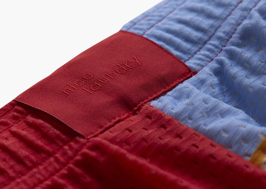 Image of product: 4" Pocket Lounge Short ~ Canoe Stripe - type Pack