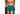 Shirtless man wearing green/blue/yellow stripe slim fit boxers.