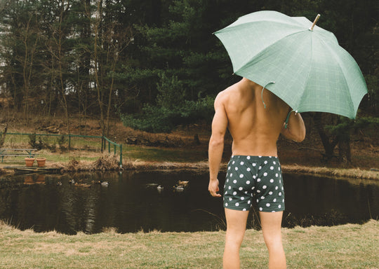 Image of product: Slim Fit Boxers ~ Hand-drawn Dots 3 Pack - type Pack