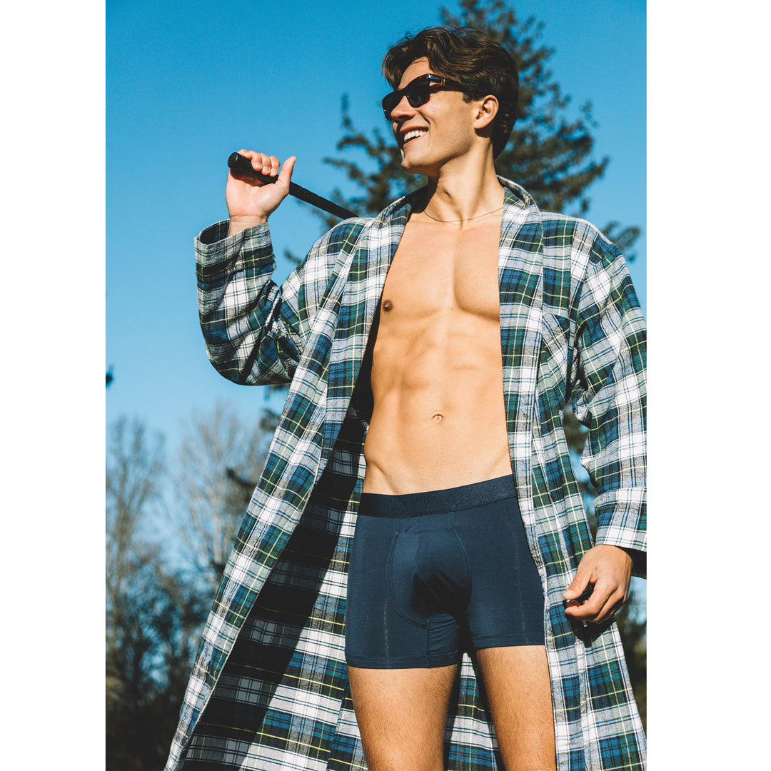 Boxer Brief ~ Navy Blue – Nice Laundry