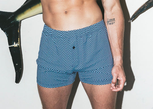 Image of product: Slim Fit Boxer ~ Herringbone - type Pack