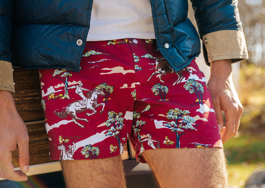 Image of product: Slim Fit Boxer ~ Red Rodeo - type Pack