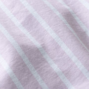 Close up detail shot of light grey stripes found on Pastel Stripe slim fit boxer.