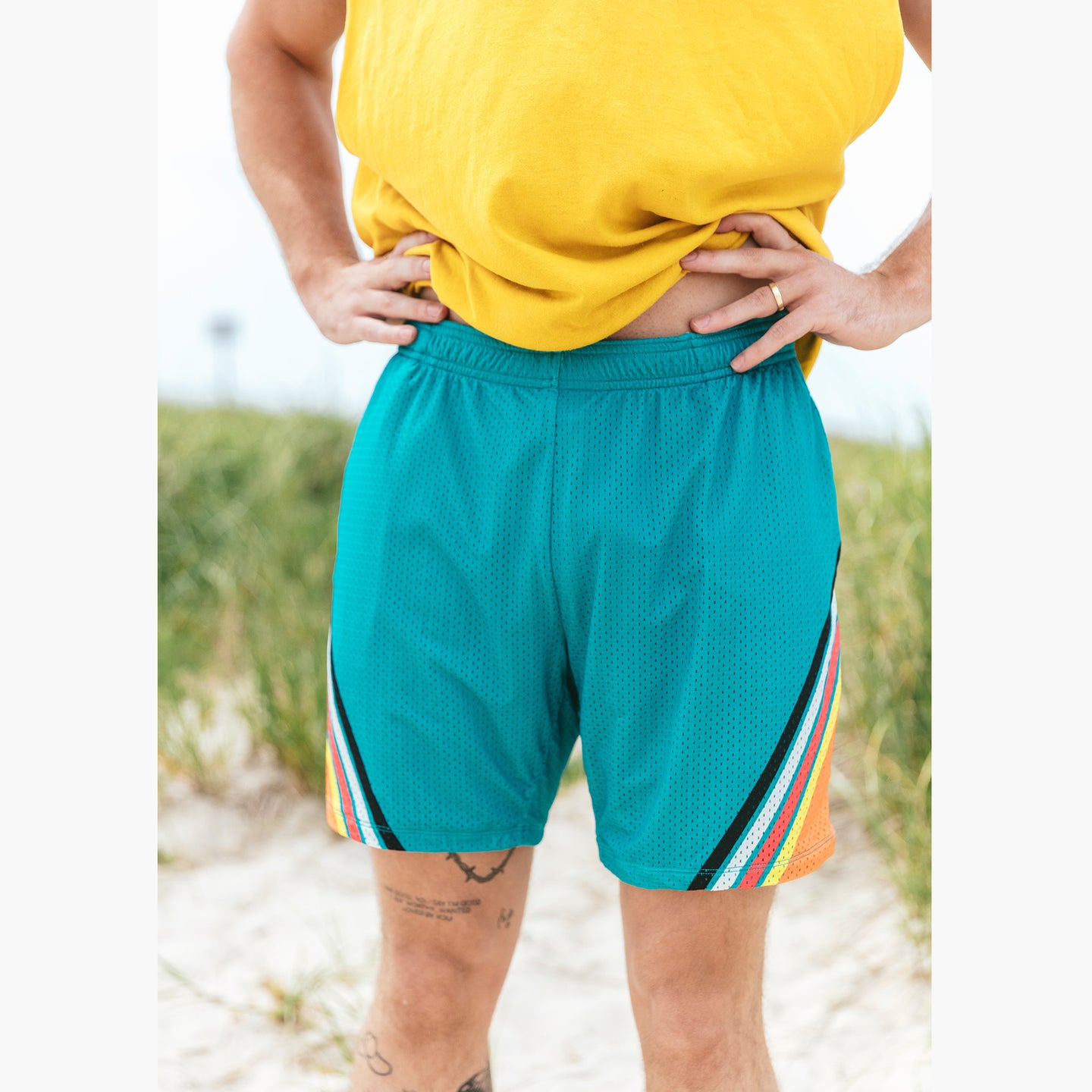 Nice Laundry Lounge Short | part-underwear, part mesh shorts
