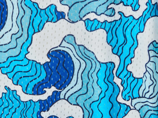 Image of product: 6" Pocket Lounge Short ~ Waves - type Pack