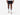 Frontside view of mean wearing black lounge short.