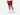Side view shot of man wearing burgundy lounge short with hand in pocket.