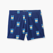 4" Morning Joe Pocket Lounge Shorts layflat.
