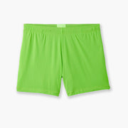 4" Melon Pocket Lounge Short layflat.
