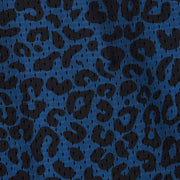 Macro detail texture of midnight leopard mesh.