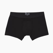 Black boxer brief layflat.