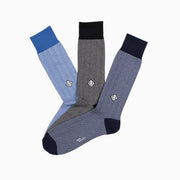 RCA Diamond style monogram on herringbone monogram sock set.