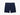 6" Navy Pocket Lounge Short layflat.