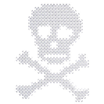Needlepoint Skull