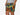 Man wearing green lounge shorts with tiger and snake print with his hand in his pocket.