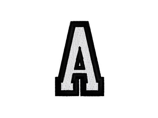 Varsity letter A.