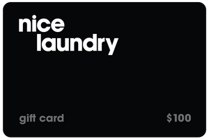$100 Nice Laundry Gift Card